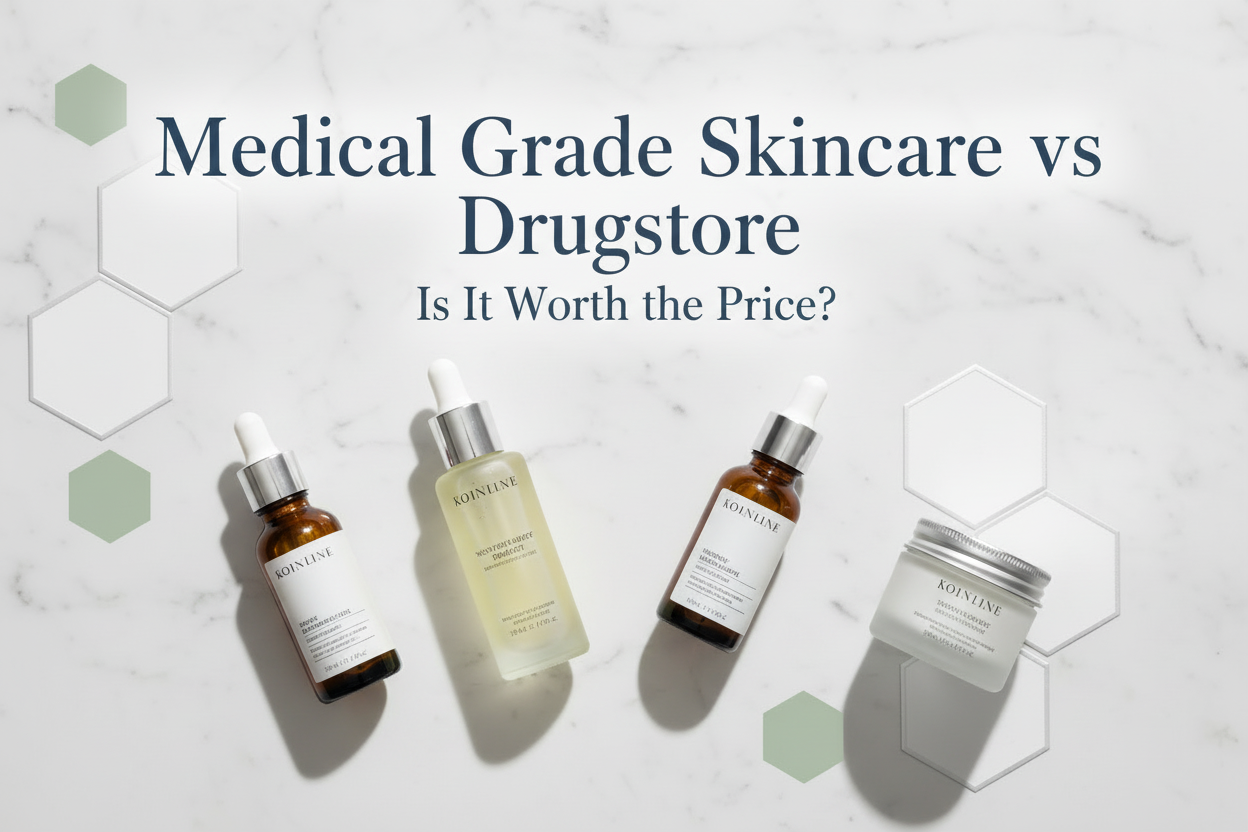 Medical Grade Skincare Worth It? Comparison of products and insights on drugstore options.