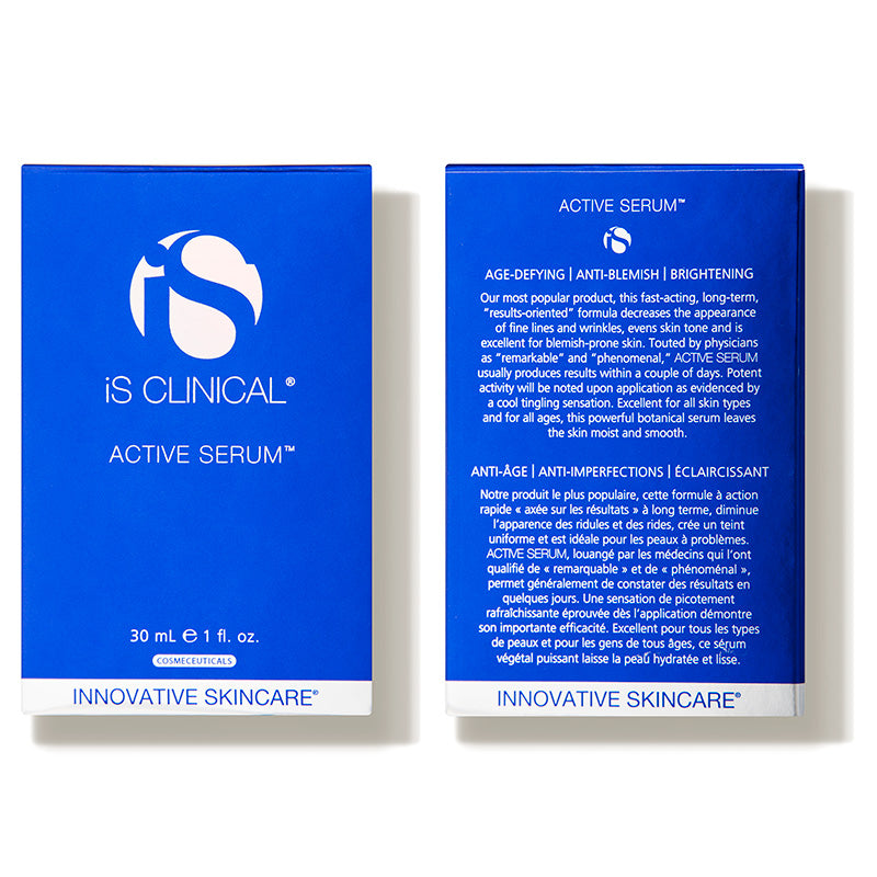 Is clinical active serum is available at Allana Davis studio in Toronto