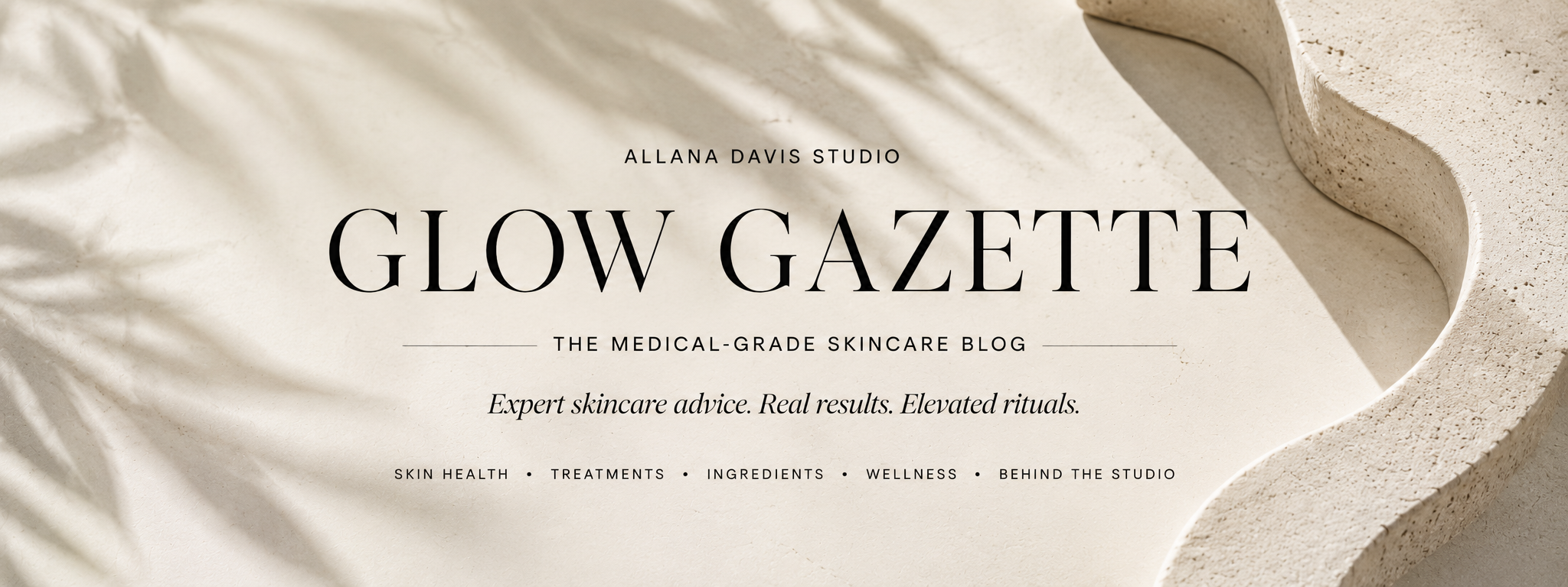 Glow Gazette is the official skincare journal from Allana Davis Studio, featuring expert advice on acne, hyperpigmentation, anti-aging, skin health, ingredients, and medical-grade facial treatments in Toronto.