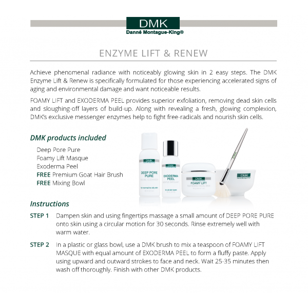 DMK: Enzyme Lift & Renew Kit